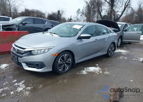 2018 Honda Civic Ex-L from USA, damaged, VIN 2HGFC1F72JH641306
